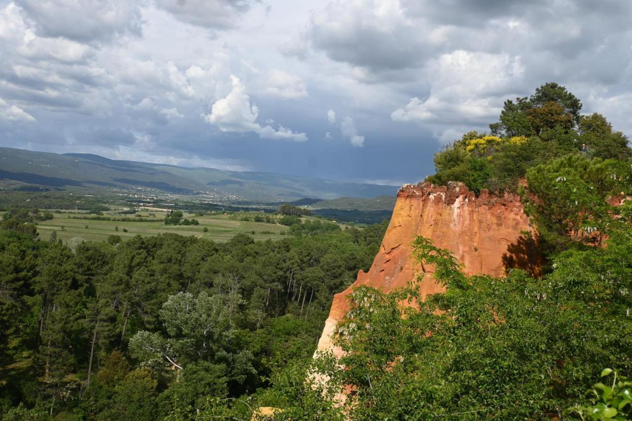 Maison Porte Heureuse Руссільйон Екстер'єр фото
